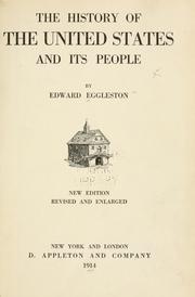 Cover of: A history of the United States and its people