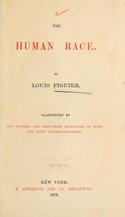 Cover of: The human race.