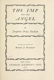 Cover of: imp and the angel