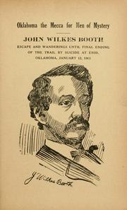 Cover of: John Wilkes Booth by W. P. Campbell