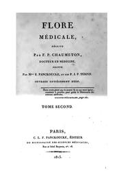 Cover of: Flore médicale by François-Pierre Chaumeton, Jean Louis Marie Poiret, Ernestine Panckoucke, Pierre Jean François Turpin