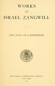 Cover of: The king of Schnorrers.