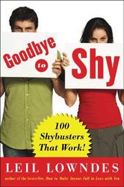 Cover of: Goodbye to Shy by Leil Lowndes