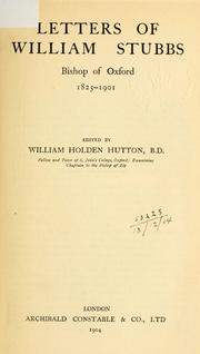 Cover of: Letters by William Stubbs