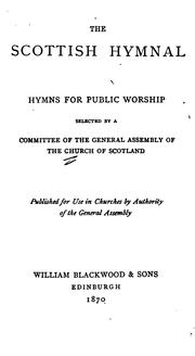 Cover of: The Scottish Hymnal: Hymns for Public Worship