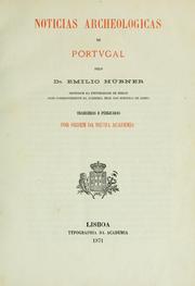 Cover of: Noticias archeologicas de Portugal by Emilio Hübner