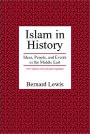 Cover of: Islam in History by Bernard Lewis