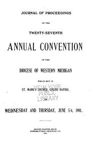 Cover of: Journal of the ... Annual Convention, Diocese of Western Michigan