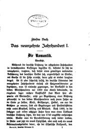 Cover of: Geschichte der deutschen Litteratur