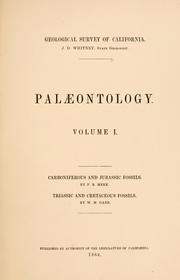 Cover of: Palæontology