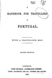 Cover of: A Handbook for Travellers in Portugal ...: With a Travelling Map by John Murray (Firm ), John Murray