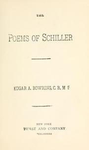 Cover of: Poems