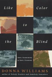 Cover of: Like color to the blind
