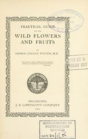 Cover of: Practical guide to the wild flowers and fruits by George Lincoln Walton