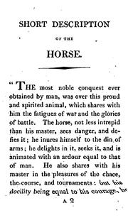 Cover of: The wonders of the horse, anecdotes and poetry, selected by J. Taylor