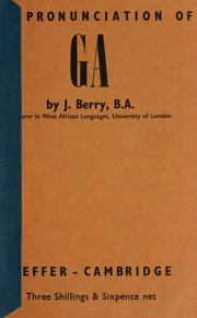 The pronunciation of Ga Jack Berry