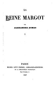 Cover of: La reine Margot