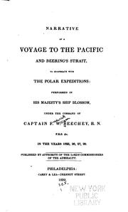 Cover of: Narrative of a Voyage to the Pacific and Beering's Strait, to Co-operate with the Polar ...