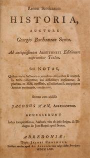 Cover of: Rerum scoticarum historia