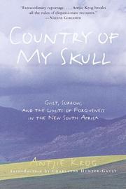 Cover of: Country of My Skull by Antjie Krog