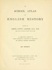 Cover of: school atlas of English history
