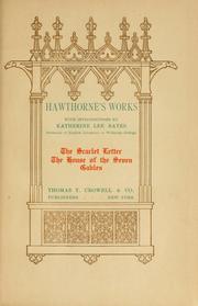 Cover of: The Scarlet Letter: The House of the Seven Gables
