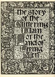 Cover of: The story of the Glittering Plain which has been also called the Land of Living Men or the Acre of the Undying