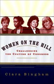 Cover of: Women on the Hill: challenging the culture of Congress