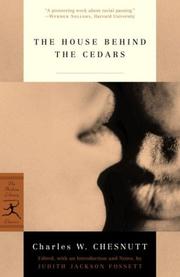 Cover of: The house behind the cedars