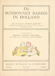 Cover of: sunbonnet babies in Holland: a second reader