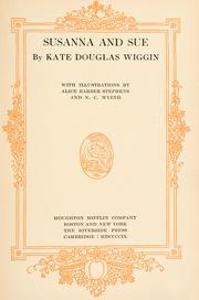 Cover of: Susanna and Sue by Kate Douglas Smith Wiggin