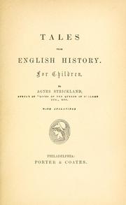 Cover of: Tales from English history.: For children.