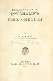 Cover of: Tourmalin's time cheques