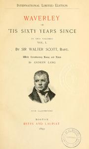 Cover of: Waverley novels by Sir Walter Scott