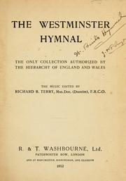 Cover of: The Westminster hymnal by the music edited by Richard B. Terry.