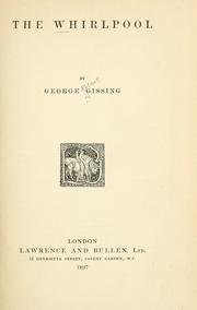 The whirlpool by George Gissing