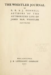 Cover of: The Whistler journal