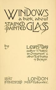 Cover of: Windows: a book about stained & painted glass