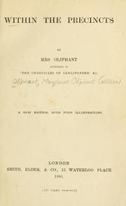 Cover of: Within the precincts by Margaret Oliphant