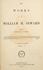 Cover of: works of William H. Seward.