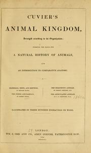 Cover of: Cuvier's animal kingdom by Baron Georges Cuvier