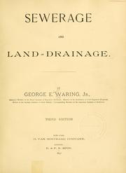 Cover of: Sewerage and land-drainage.