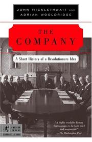 Cover of: The Company: A Short History of a Revolutionary Idea (Modern Library Chronicles)