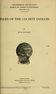 Cover of: Tales of the Cochiti Indians