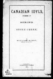 Cover of: Spring ; Stoney Creek