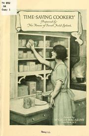 Cover of: Time-saving cookery