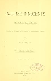 Cover of: Injured innocents ... by R. A. Barnet