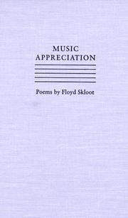 Cover of: Music appreciation