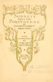 Cover of: Sonnets from the Portuguese