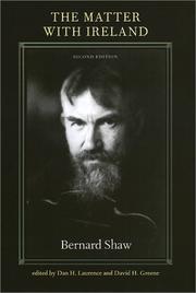 Cover of: The matter with Ireland by George Bernard Shaw